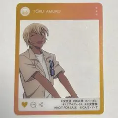 名探偵コナン アニメイト 2025 SPRINGフェア 特典 カード 安室透