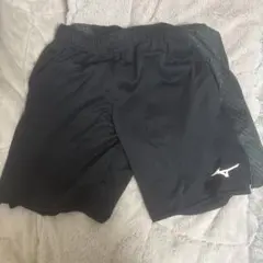 MIZUNO ミズノ テニス ハーフパンツ ブラックのサムネイル