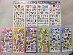 たまごっち　平成はっぴーフォンシールコンプリートセット　4サイズステッカー付き