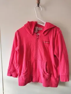 値下げ MIKI HOUSE フード付きトレーナー 100サイズ ピンク