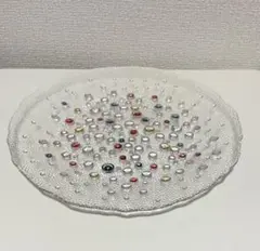ミルフィオリ プレート 小皿 ベネチアングラス 検/ガラス 江波冨士子 田子美紀 ベネチアンガラス ミルフィオリ 豆皿 小皿 検/田子美紀 江波富士子