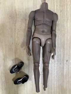 1/6 アクションフィギュア　ボディ　フィギュア　黒人　素体　ルーズパーツ