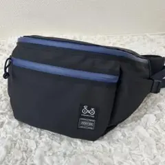 【未使用級】PORTER ポーター × 木梨サイクル ボディバッグ 黒 ナイロン 未使用級】PORTER ポーター × 木梨サイクル ボディバッグ 黒 ナイロン