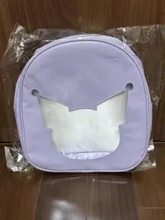 【新品】クロミちゃん　クリアウィンドウリュック　パープルのサムネイル