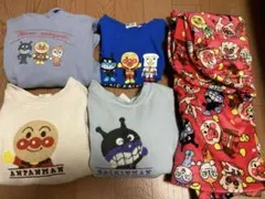 アンパンマン Tシャツ・トレーナー・パーカー・半天　セット　95.100センチ