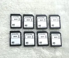ALPINE 録音用 SDカード 4GBのサムネイル