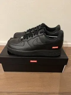 Nike Air Force 1 Supreme ブラック 26.5cm