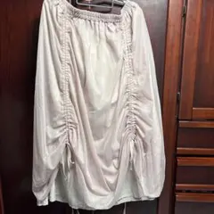 新品4L Hudson honeyドレープデザインスカート