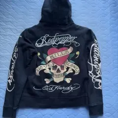 y2k 平成 グランジ Ed Hardy ジップアップパーカー - メルカリ