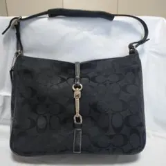 COACH ブラック ワンショルダーバッグ