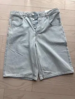 ZARA BAGGY SHORT デニム ショートパンツのサムネイル