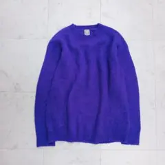90s a.p.c. purple wool knit ウールニット 紫 - メルカリ