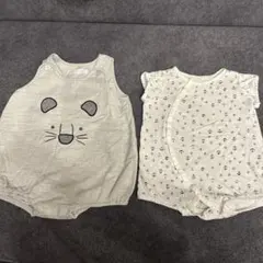 bebe ロンパース　セット　60cm