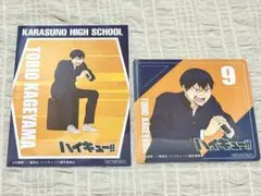 ハイキュー‼︎ まねきねこ コラボ コースター カード 烏野　影山飛雄