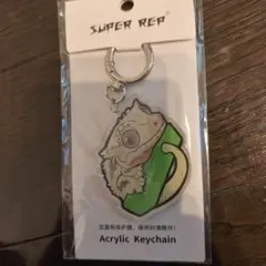 SUPER REP アクリルキーホルダー ヒョウモントカゲモドキ - メルカリ