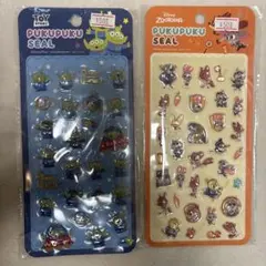ディズニープクプクシール 2枚セット