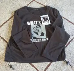 しまむら学園❣️ PLYMTONE グラフィックプリント長袖Tシャツ