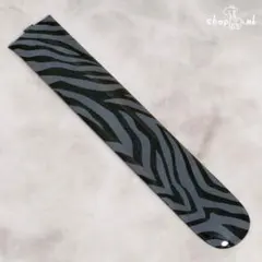 プルームオーラ Ploom AURA フロントパネル 【ゼブラパターン】黒×灰