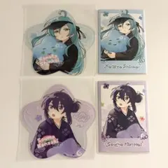 あんスタ 深海奏汰 神崎颯馬 童心珍蔵 星型クリアカード ポラロイド