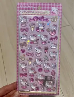 シールセット ボンボンドロップシール（キティ）1点＋他シール49点