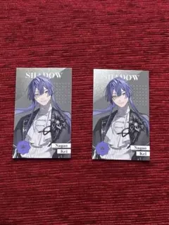 長尾景　メタルカード2枚