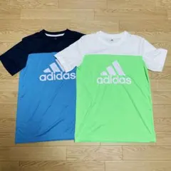 ゆ*か様 アディダス　半袖Tシャツ　速乾　サッカー　キッズ　2枚セット　160