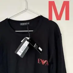 【新品未使用】タグ付きEMPORIO ARMANI 長袖クルーネック　TシャツM