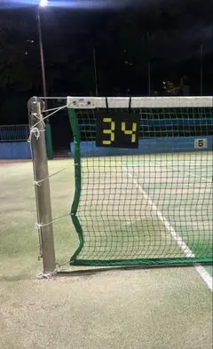 テニススコアボード　デジタル風