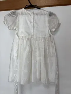 子供ワンピース白
