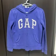 gap kids パーカー　パープル　紫　裏起毛