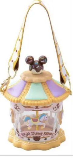 ディズニー ランドグッズ　メリーゴーランド ミニスナックケース　グミケースのサムネイル