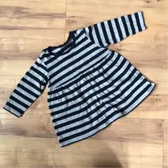 コムサイズム　ボーダー　チュニック　80