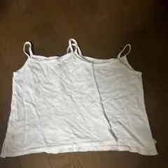 2枚セット　ユニクロ ベビー キッズ キャミコットンメッシュ肌着インナー 120