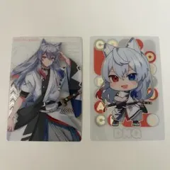カラフルピーチ どぬく ウエハース２カード2枚セット