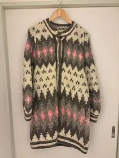 ヴィンテージ エスキモーコート 花柄刺繍 ポンポン ファー - メルカリ