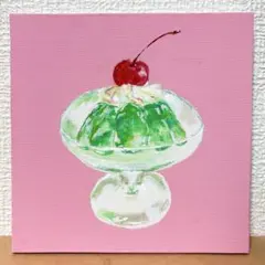 アクリル画 ゼリー