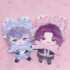 にじぱぺっと にじぱぺ ヘッドドレス 猫耳 ピンク ぬい服 水色