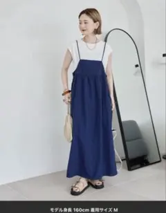 新品未使用 2点セット Tシャツ+キャミワンピースのサムネイル