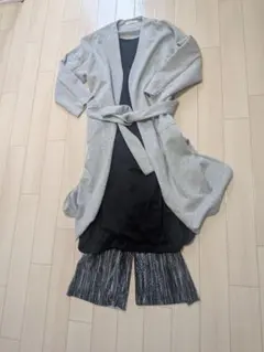 UNIQLO黒ワンピース chocol raffine パンツ セットアップ M