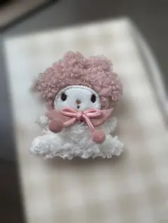サンリオぽてもこヘアクリップ　マイメロ