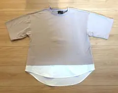 adidas 半袖Tシャツ A/XS ベージュ
