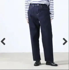 美品サイズ30/YAECAワイドストレートデニムパンツのサムネイル