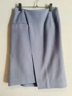 アナイ　ウールスカート　ロイヤルブルー　36