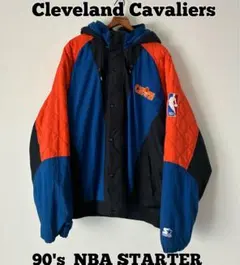 90's Cleveland Cavaliers 中綿ジャケット　ブルゾン