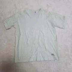 FRUIT OF THE LOOM 薄いグリーン Tシャツ Lサイズ