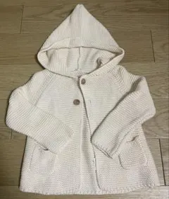 Zara フード付きカーディガン 9/12ヶ月