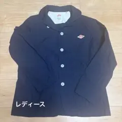 DANTON レディース　ネイビー ジャケット 丸襟　サイズ36のサムネイル