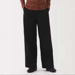 無印良品　チノタックワイドパンツ　Sサイズ