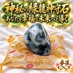 神秘の緑龍神守石☆座敷わらし☆曰く付き☆呪物☆占い☆金運☆宝くじ☆恋愛☆特級呪物