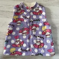 マイメロディ フリースベスト スリーパー　120cm